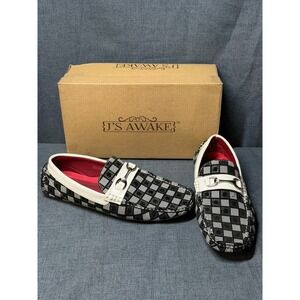 J's Awake Dalton-24 SED4020 Mens Size 9 Pattern Bit Loafers Driving Shoes